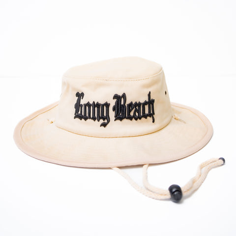 Old English Long Beach Sandstone Fishing Hat