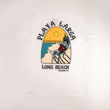 Women's Playa Larga 2.0 White V-Neck Shirt