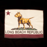Long Beach Republic Men's Black T-shirt