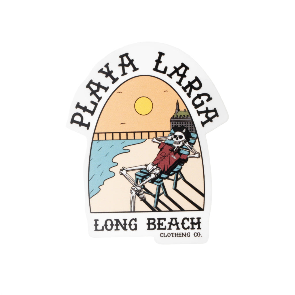 Playa Larga Sticker – Long Beach Clothing Co.