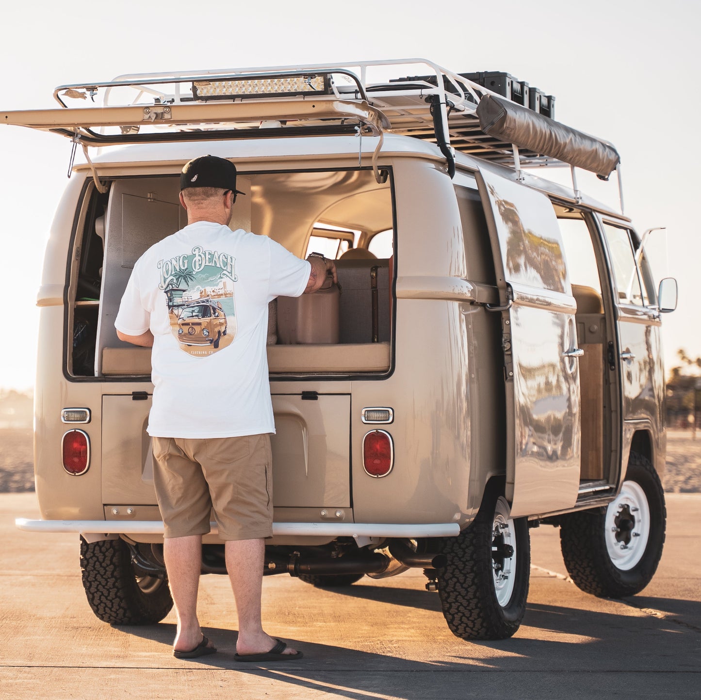 LB 1969 Bus Men's White T-Shirt