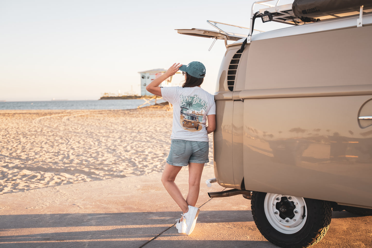 ADULT LB 1969 Bus Heather White Triblend T-Shirt