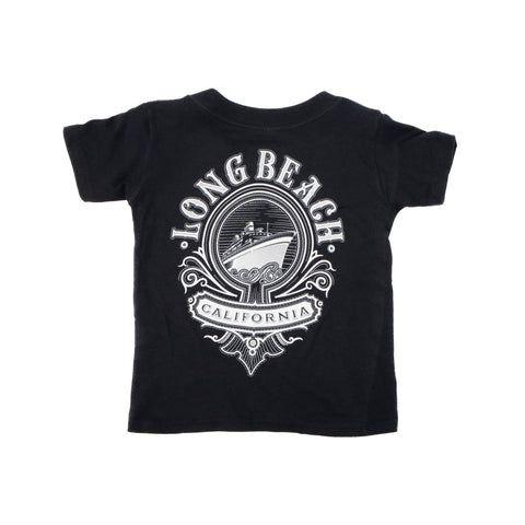 Cali Queen Toddler Black T-Shirt