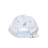 Cursive LB Light Blue Tie Dye Unstructured Dad Hat