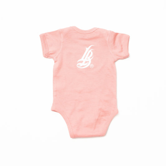 OG Logo Mauve Baby Onesie