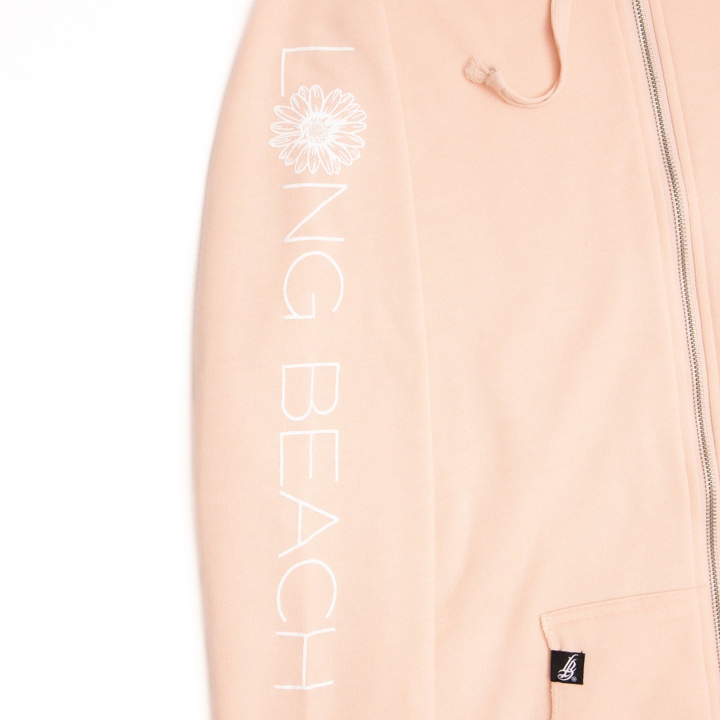 Daisy Women’s Wave Wash Blush Zip Up Hoodie