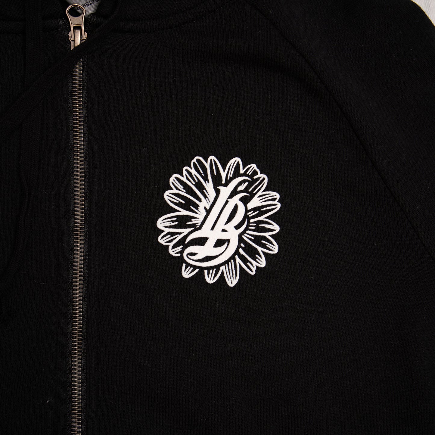 Daisy Women’s Wave Wash Black Zip Up Hoodie