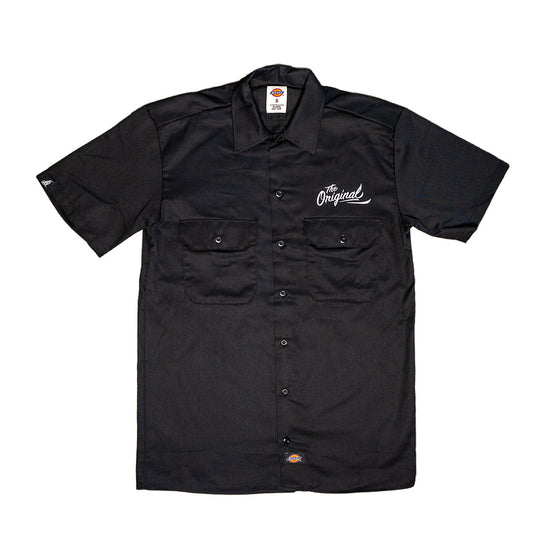 Dickies Oil Logo Men's Black Work Shirt