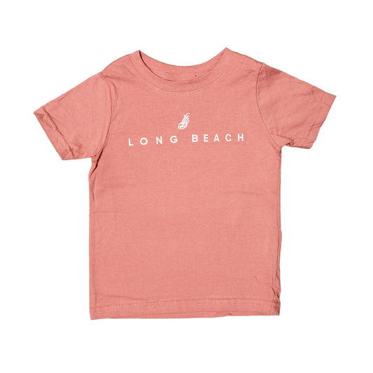 Embroidered Toddler Mauve T-Shirt