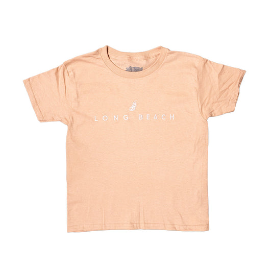 Embroidered Youth Dusty Rose T-Shirt