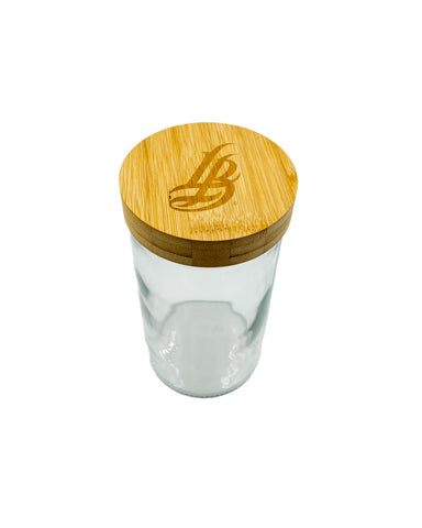 Glass Jar with Bamboo Lid- 57oz