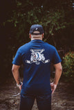 LB Dog Men's Navy T-Shirt