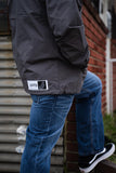 LB Men's Graphite Water Resistant Windbreaker Jacket