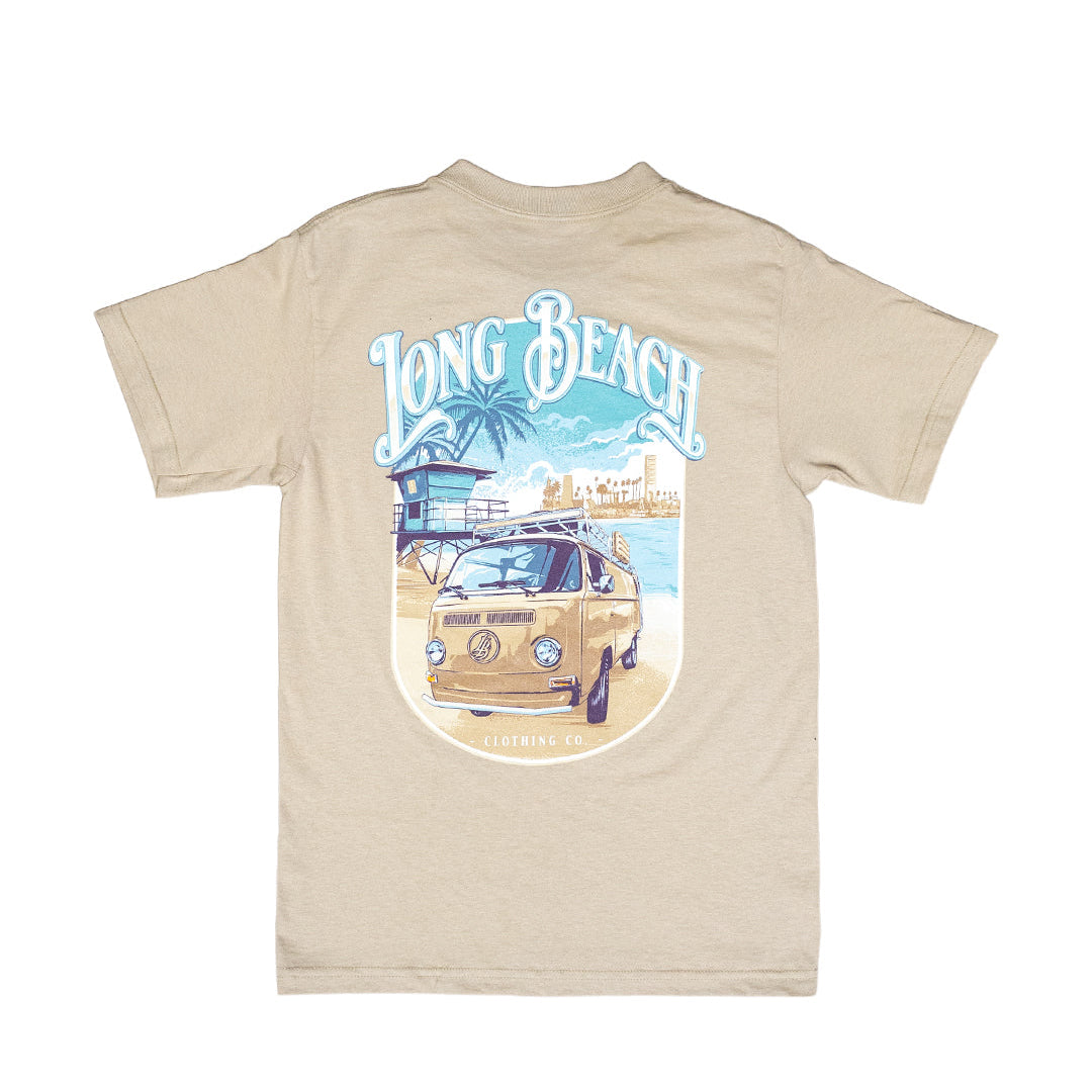 LB 1969 Bus Men's Sand T-Shirt
