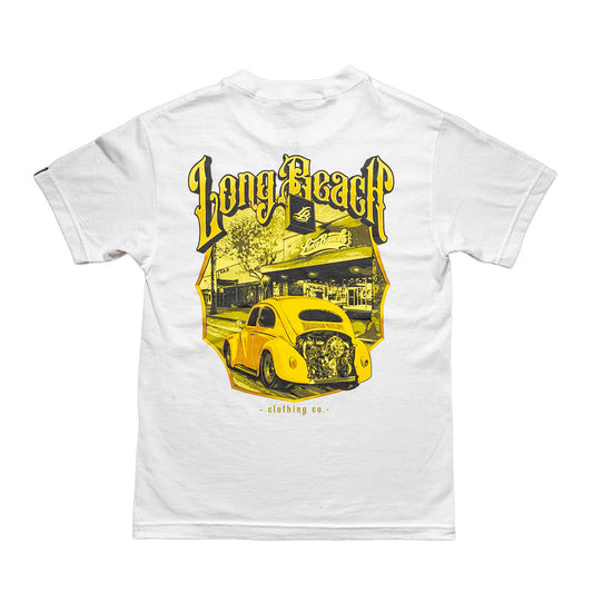 LBC Race Bug Men's White T-Shirt