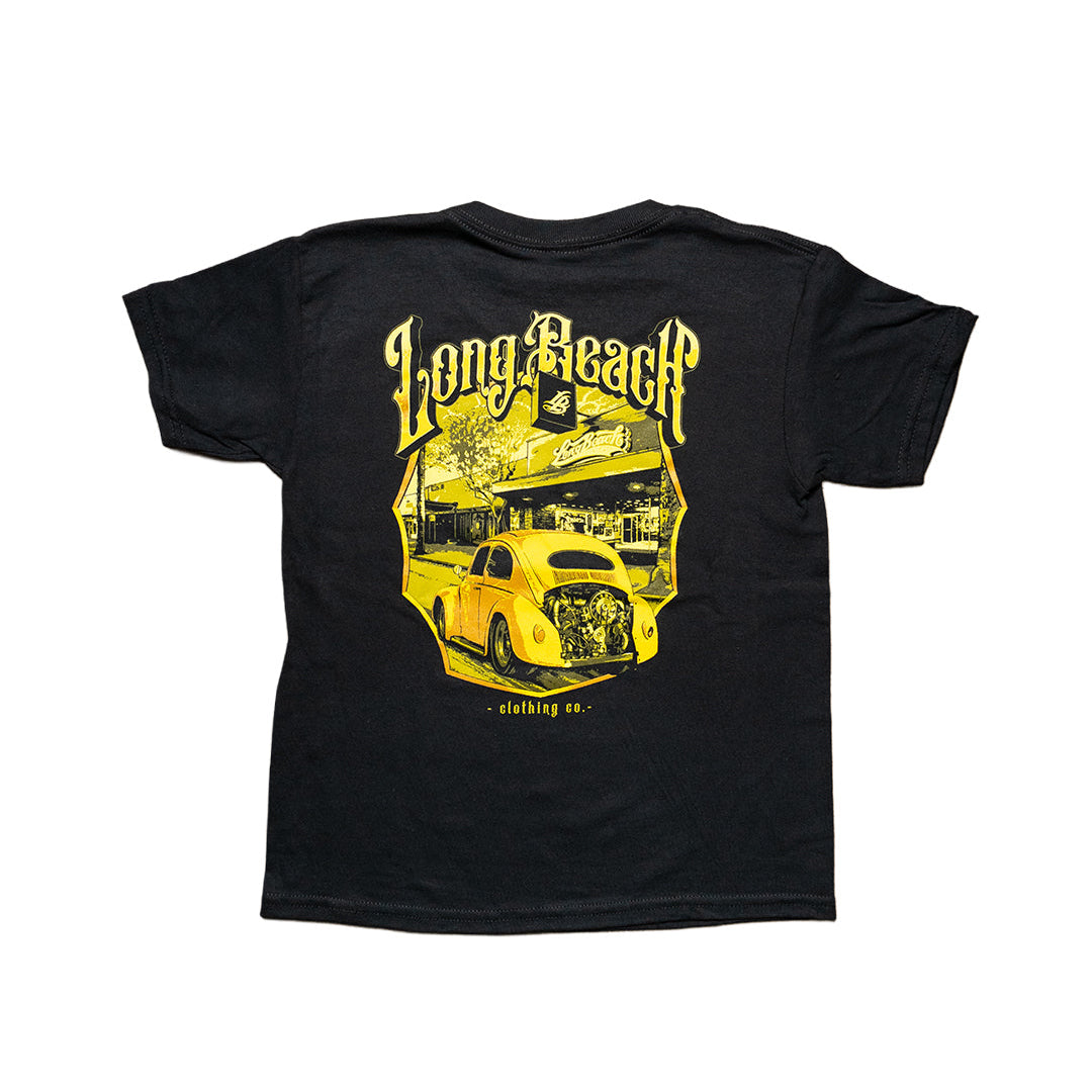 LBC Race Bug YOUTH Black T-Shirt