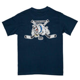 LB Dog Men's Navy T-Shirt