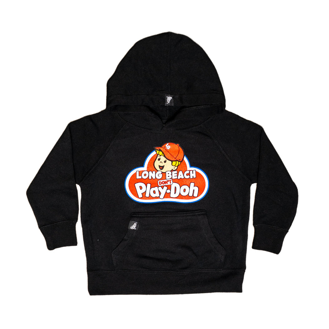LB Don't Play TODDLER Black Pullover Hoodie
