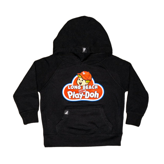 LB Don't Play TODDLER Black Pullover Hoodie