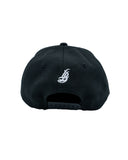 LB Jagged Black Snapback