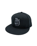 LB Jagged Black Snapback