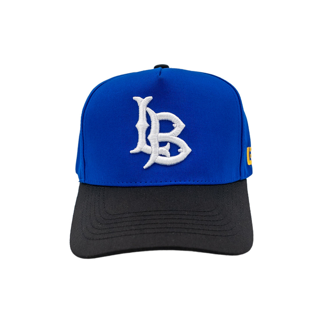 LB Two Tone Royal & Black Snapback- LBC Brand