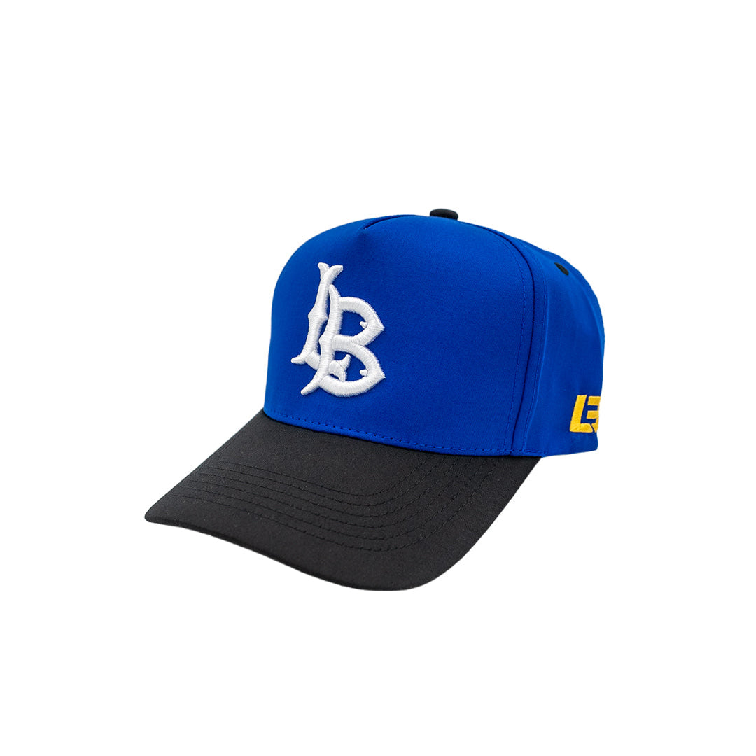 LB Two Tone Royal & Black Snapback- LBC Brand