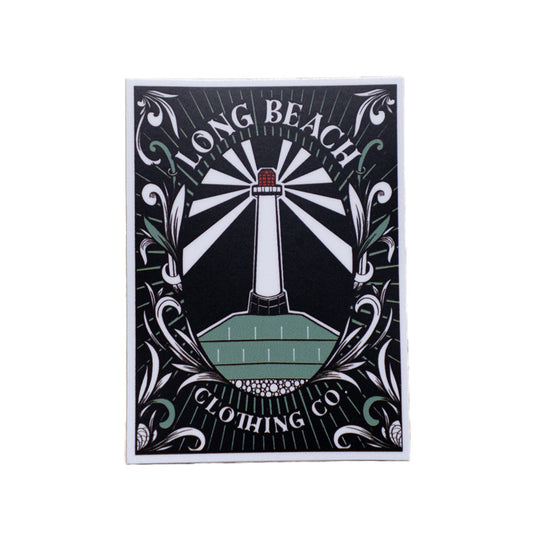 Long Beach Lighthouse Sticker