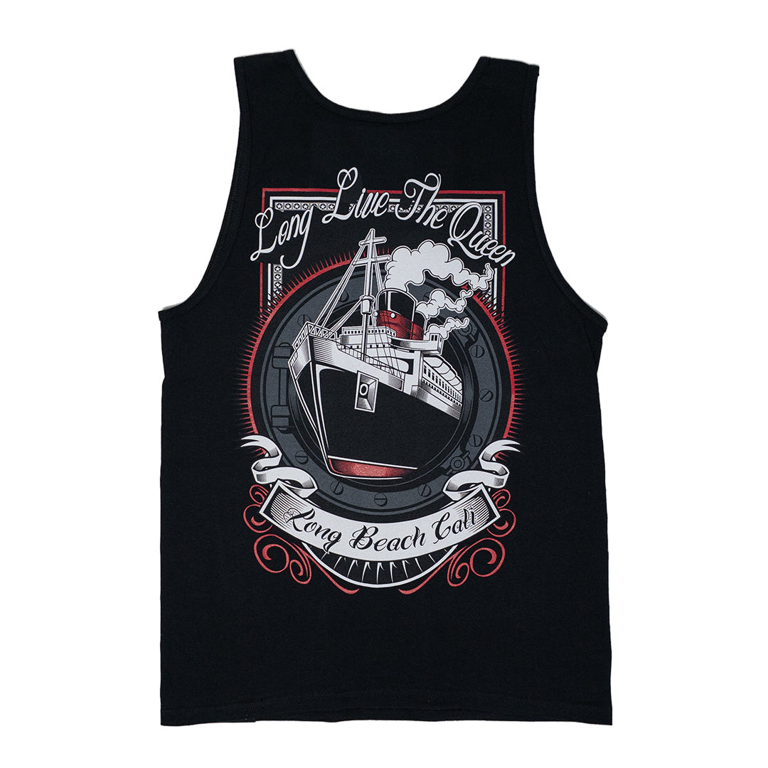 Long Live The Queen Men's Black Tank Top