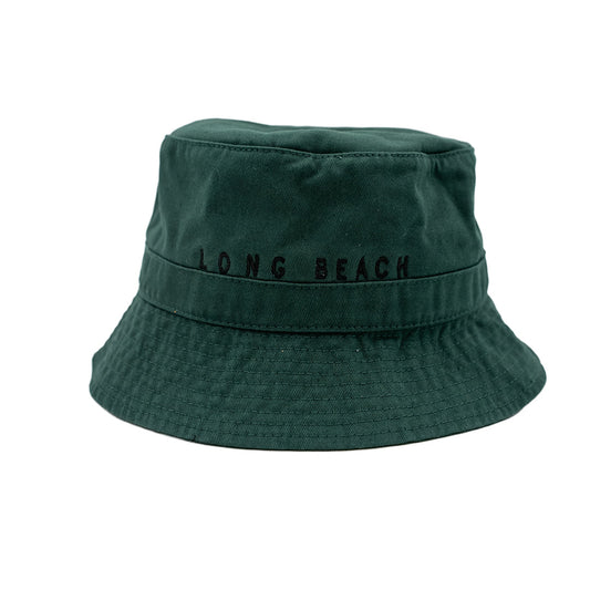 Long Beach Alpine Green Bucket Hat