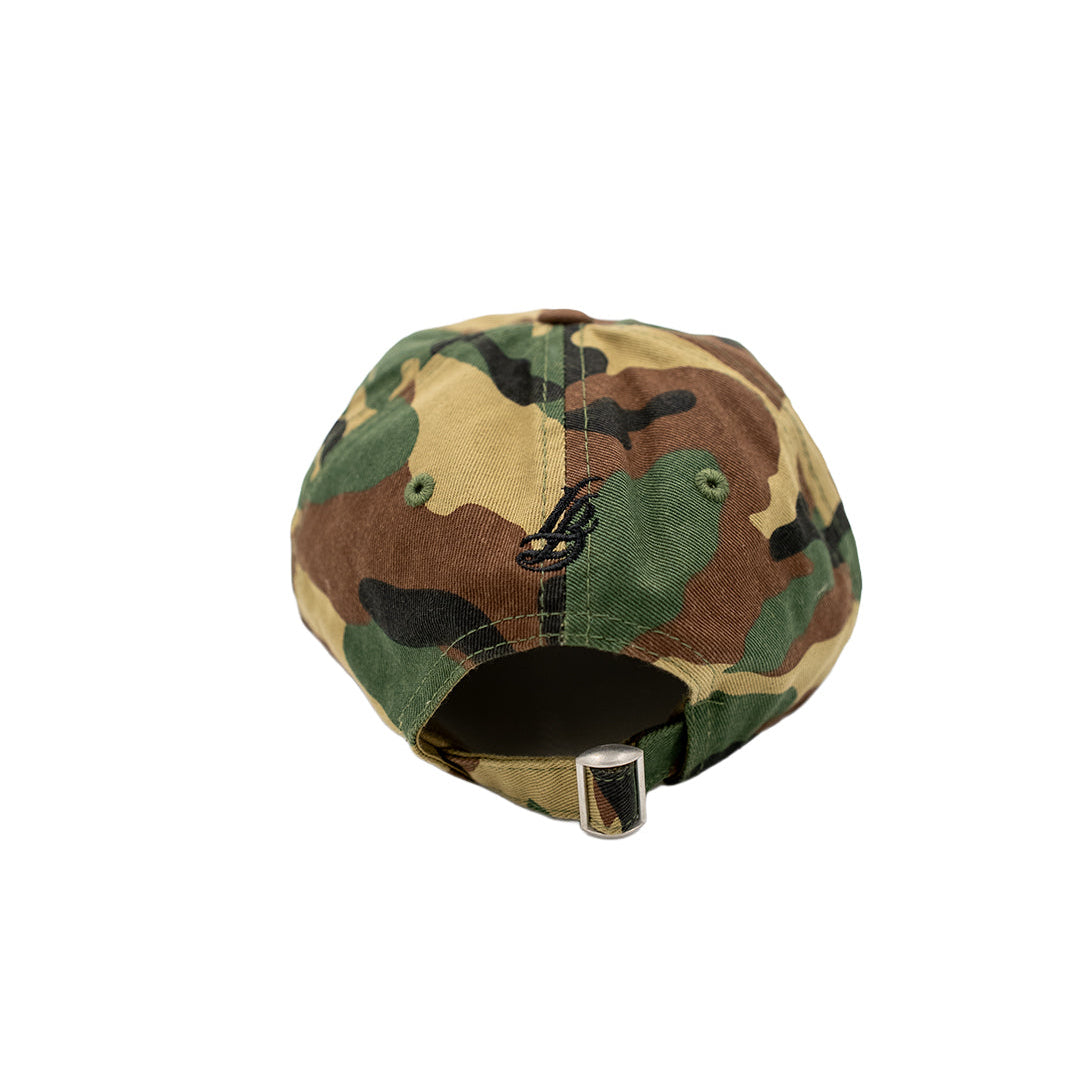 Long Beach Camo Unstructured Dad Hat