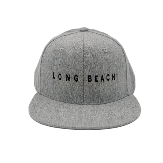 Long Beach Heather Grey Snapback