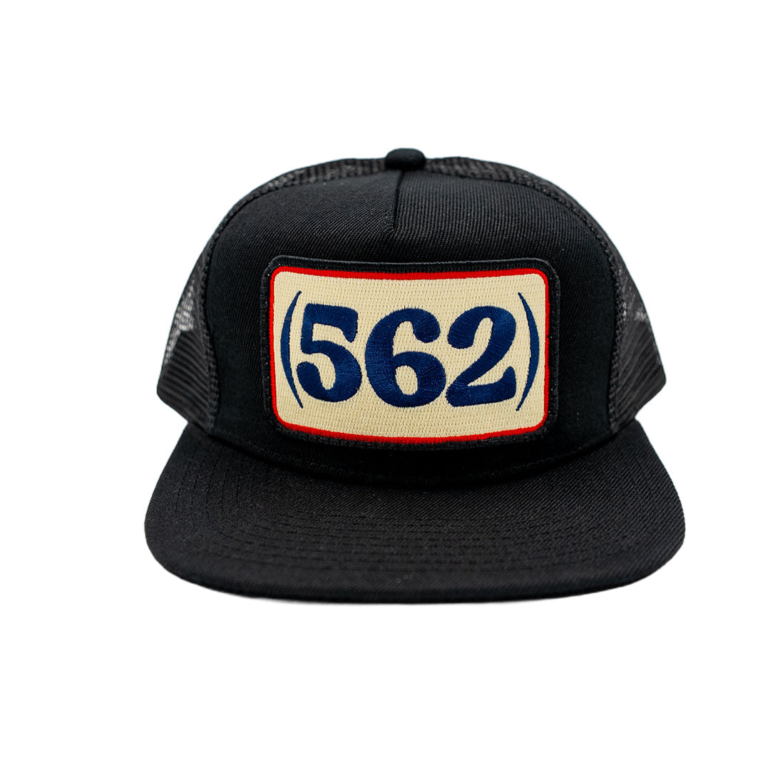 562 Black Pocket Trucker Hat