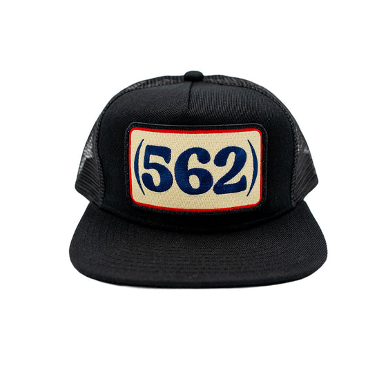 562 Black Pocket Trucker Hat