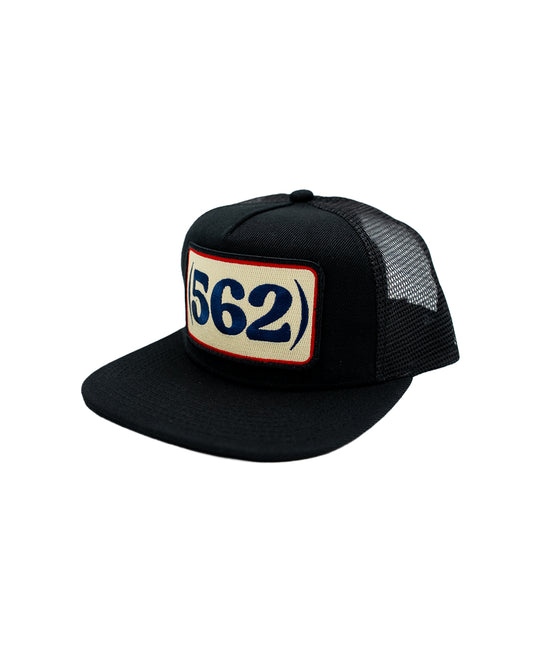 562 Black Pocket Trucker Hat