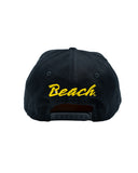 Long Beach State Black & Yellow Snapback- CSULB