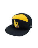 Long Beach State Black & Yellow Snapback- CSULB