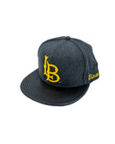 Long Beach State Charcoal Wool Snapback- CSULB