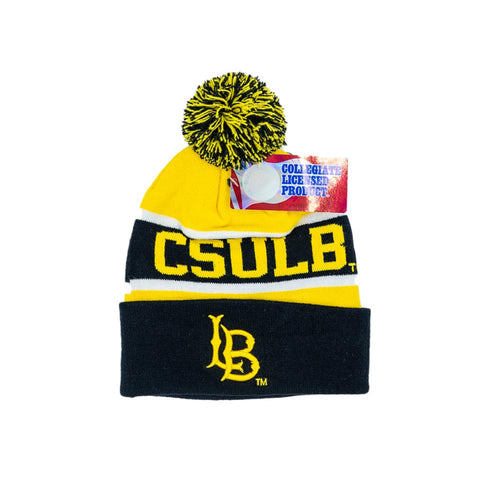 Long Beach State Pom Beanie- CSULB