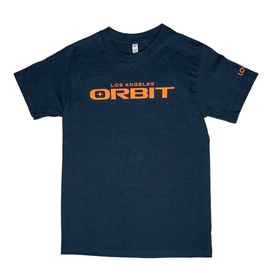 Los Angeles Orbit Adult Navy T-Shirt