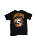 Marigold Skull Men's Black T-Shirt