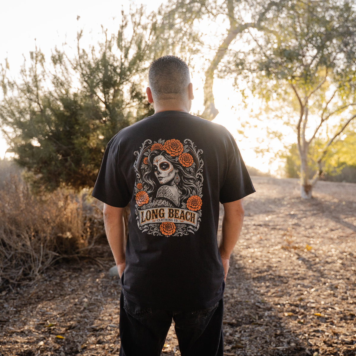 Marigold Catrina Men's Black T-Shirt