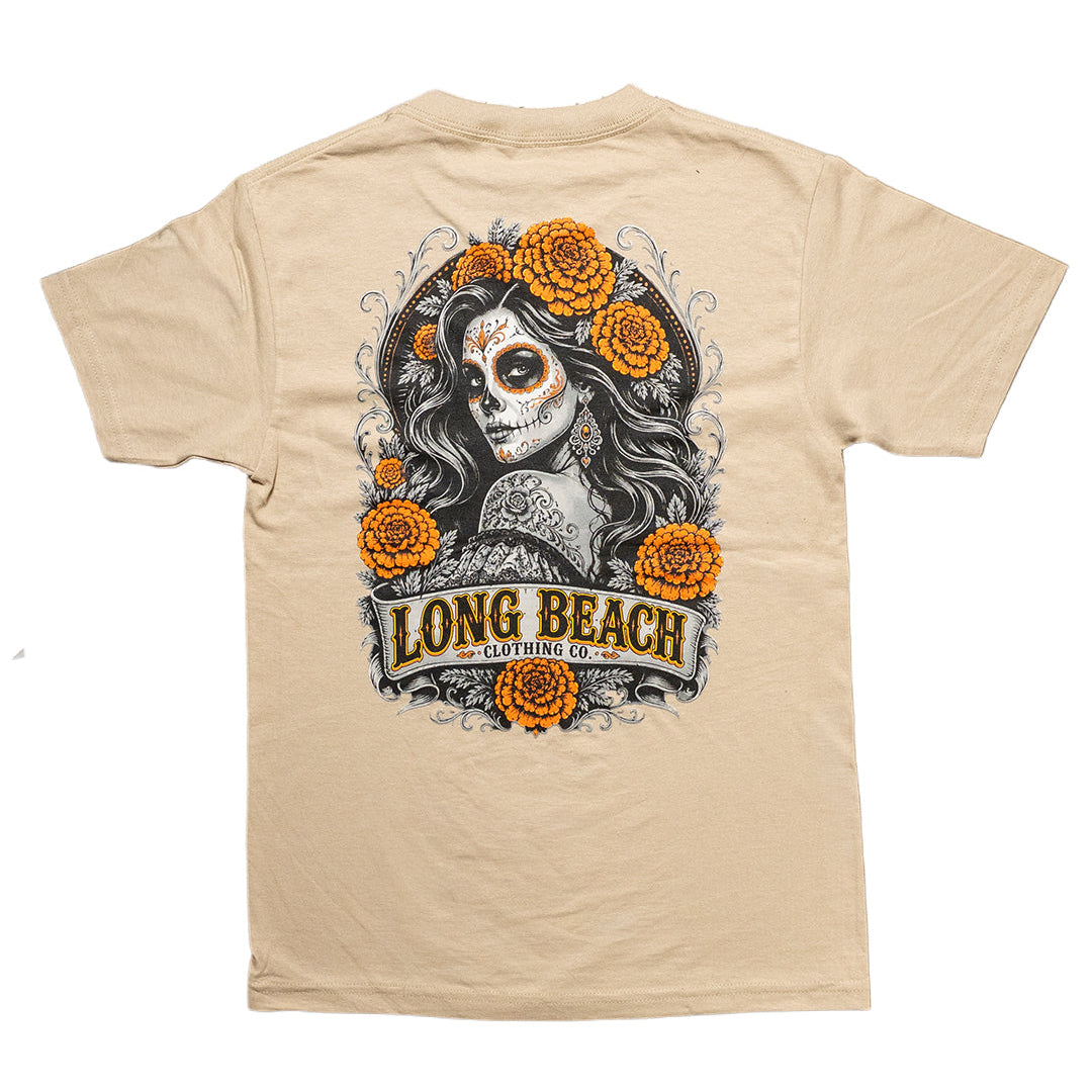 Marigold Catrina Men's Sand T-Shirt