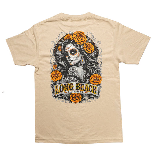 Marigold Catrina Men's Sand T-Shirt