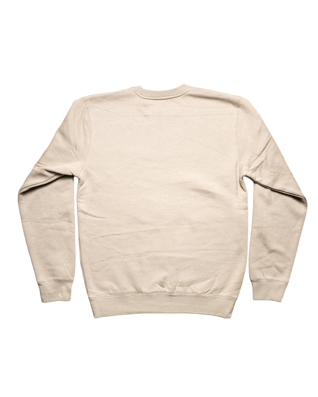 Men's Embroidered Cement Crew Neck Sweater