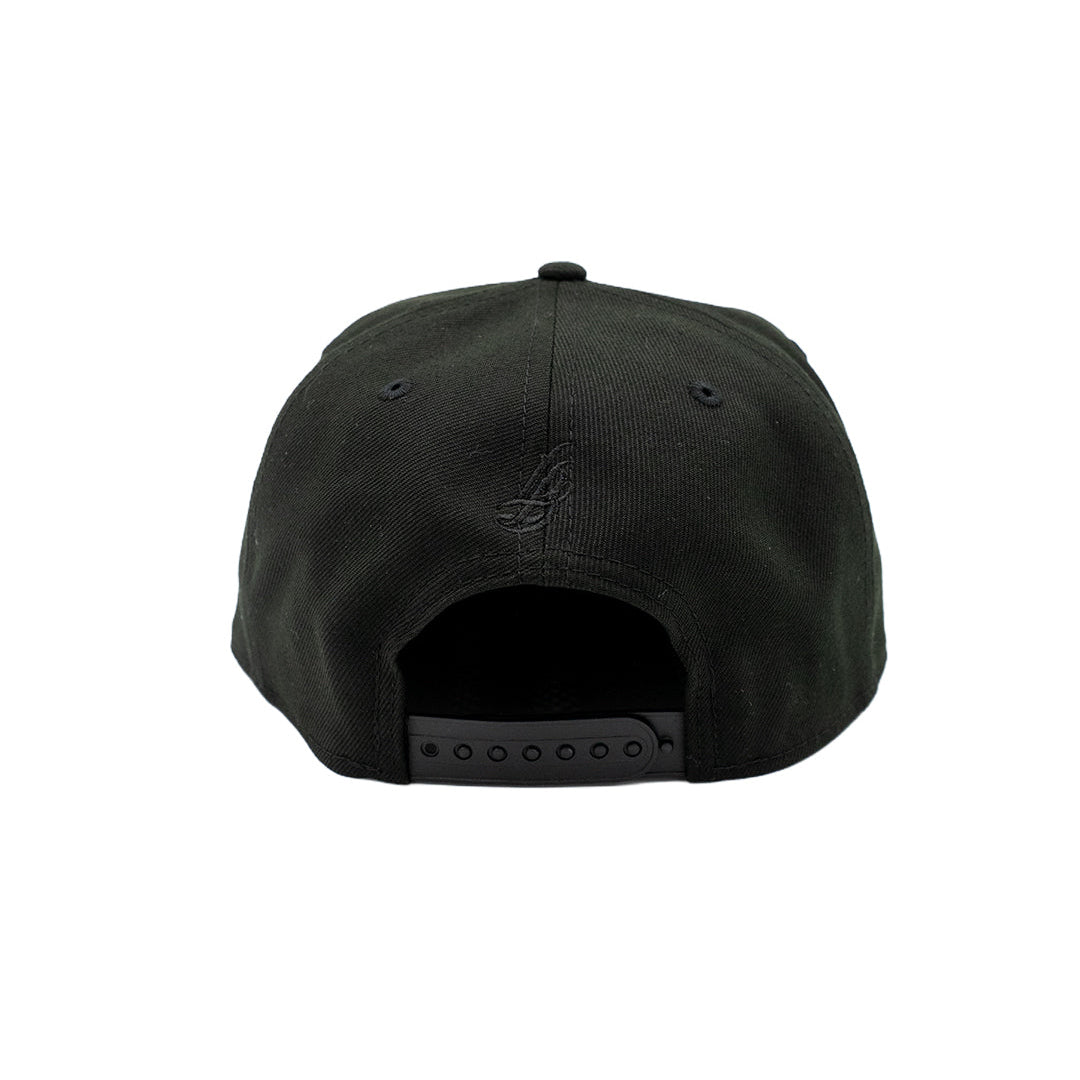 New Era 9FIFTY Cursive LB All Black Snapback