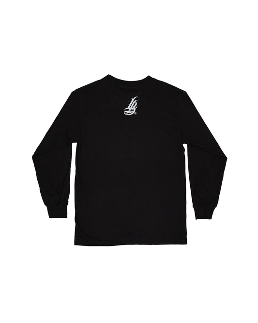 Long Beach Clothing Co. Logo Men's Black Long Sleeve