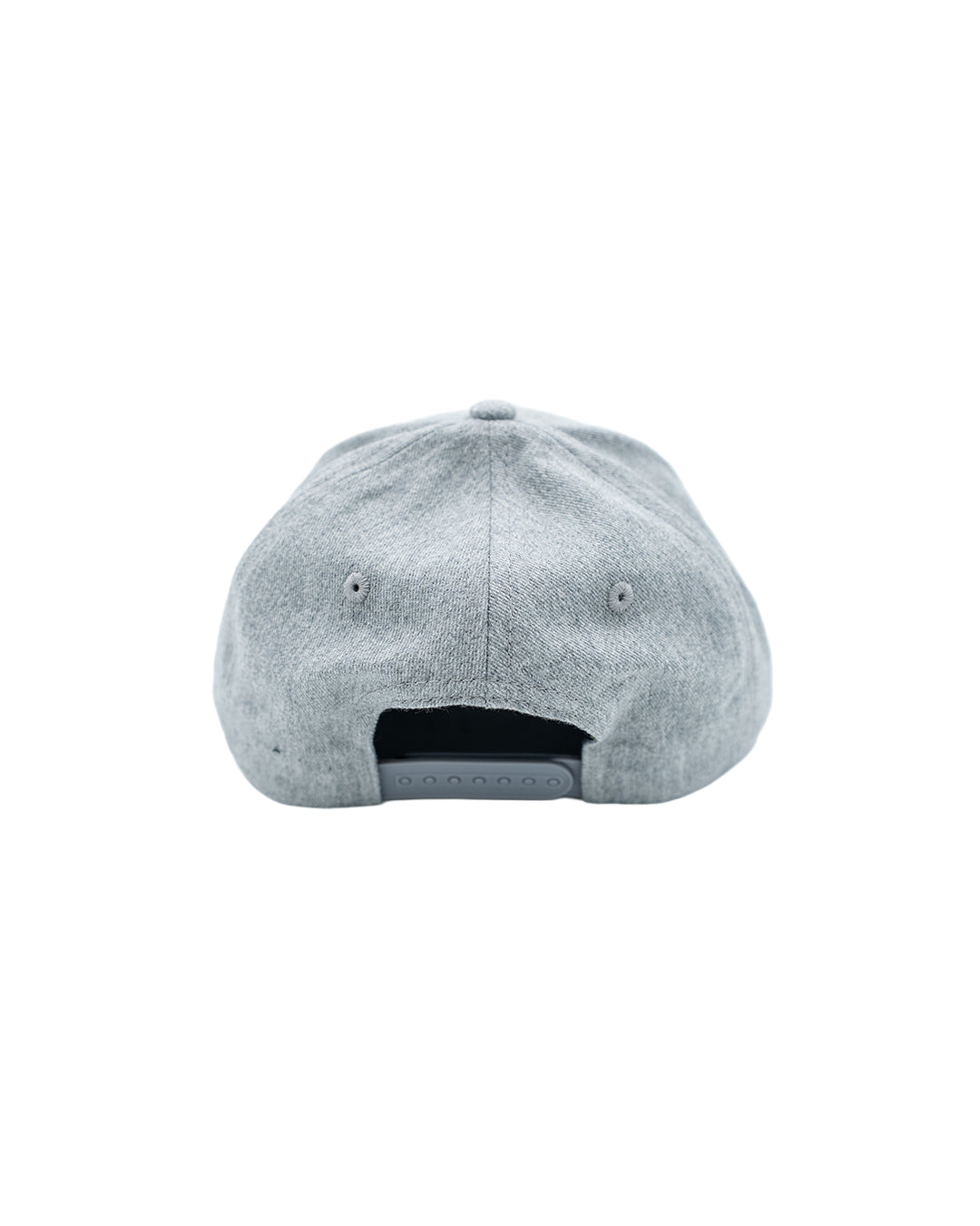 OG Logo Patch Heather Grey Snapback (Curved Bill)