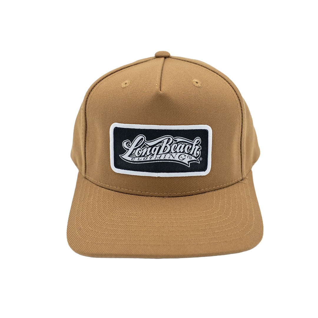 OG Logo Patch Saddle Snapback (Curved Bill)