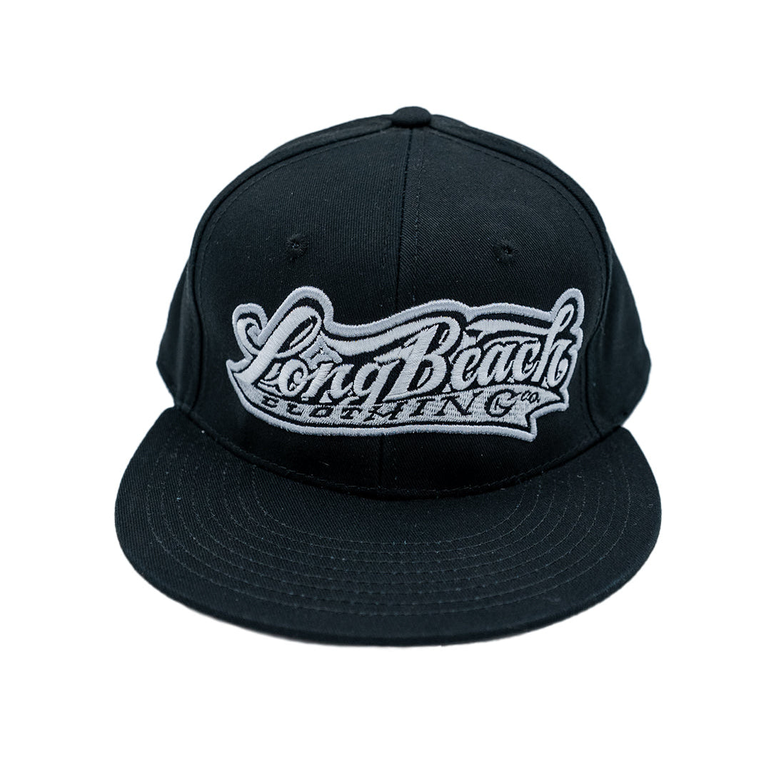 OG Logo White/Black On Black Snapback